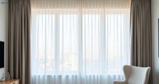 Restored vibrant drapes in reidtown-nsw QLD after Matty Curtain Cleaning